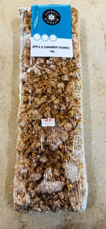 Apple & Cinammon Crumble tart