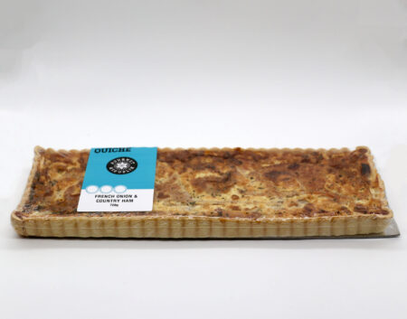 French Onion & Country Ham Quiche