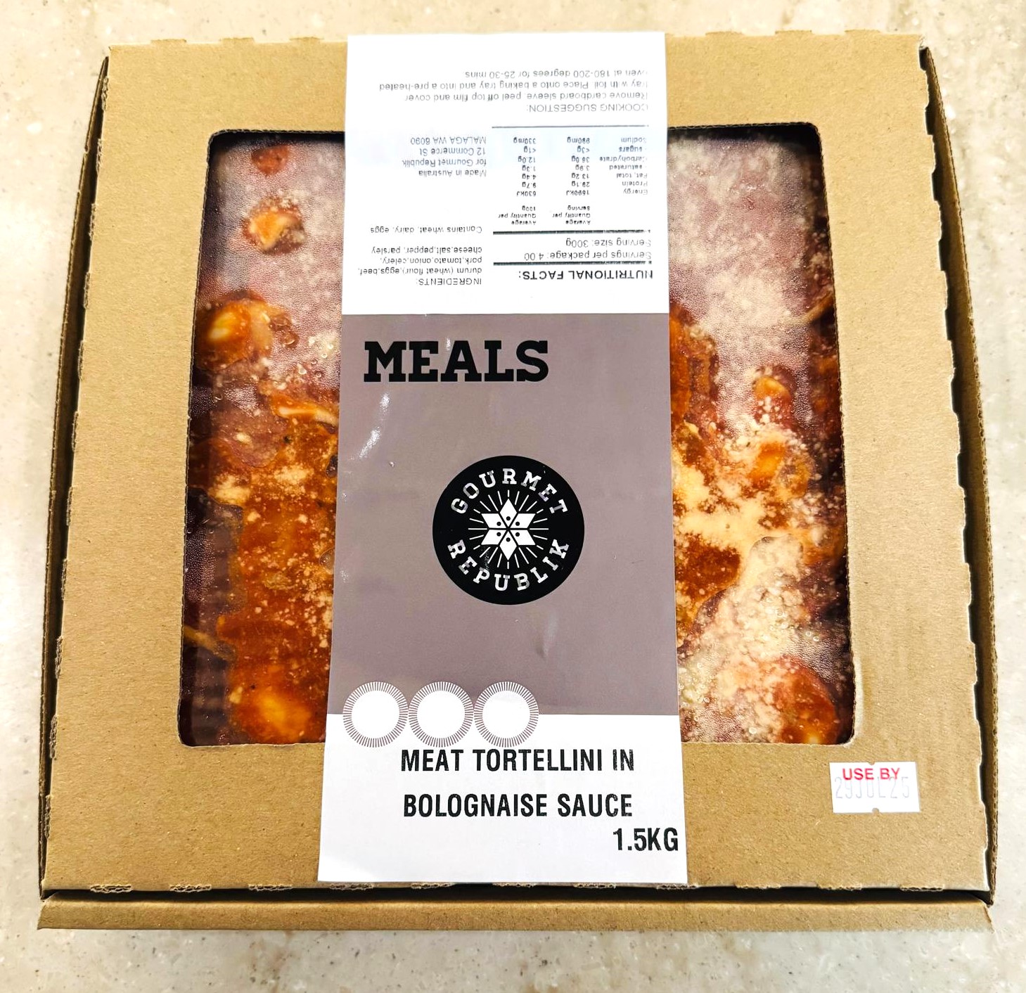 Beef Tortellini Bolognese 1200g